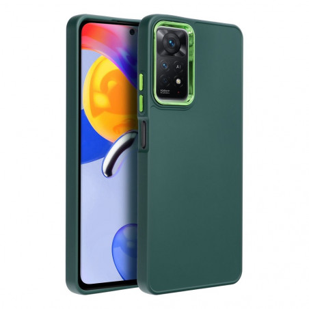 XIAOMI Redmi Note 11 Pro Hülle FRAME Elegant  Grün