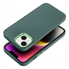 Apple iPhone 14 Hülle FRAME Elegant  Grün