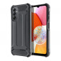 Samsung Galaxy A14 LTE Gehärtete Abdeckung Armor Schwarz