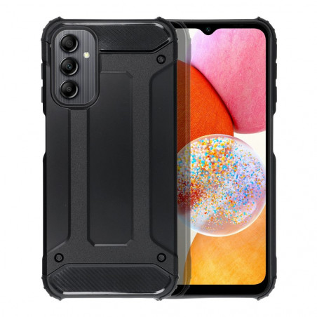 Samsung Galaxy A14 5G Gehärtete Abdeckung Armor Schwarz
