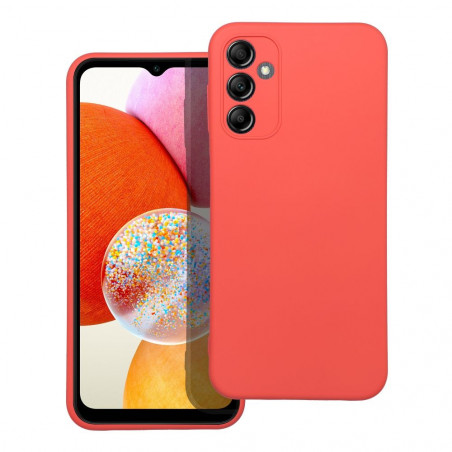 Samsung Galaxy A14 LTE Hülle Silicone Elegant  Pfirsich