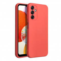 Samsung Galaxy A14 LTE Hülle Silicone Elegant  Pfirsich
