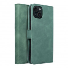 Apple iPhone 15 Plus Book Handytaschen TENDER Book Grün