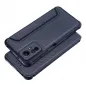 XIAOMI Redmi Note 12s Book Handytaschen Razor Book Kohlenstoff-Faser, Kohlenstoffmuster  Blau