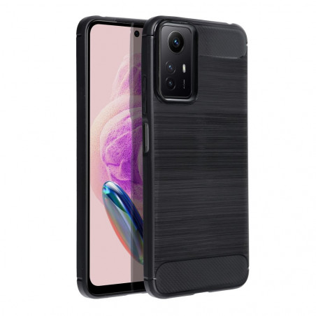 XIAOMI Redmi Note 12s Hülle Carbon Elegant  Schwarz