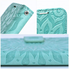 Apple iPhone 15 Pro Max Book Handytaschen MEZZO Book Mandala  Grün