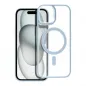 Apple iPhone 15 Hülle Matte Mag Cove MagSAFE  Blau