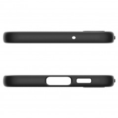 Samsung Galaxy S23 5G Hülle Spigen  Liquid Air Matt Schwarz