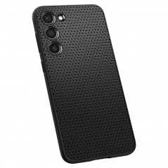 Samsung Galaxy S23 5G Hülle Spigen  Liquid Air Matt Schwarz