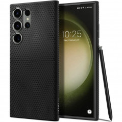 Samsung Galaxy S23 Ultra 5G Hülle Spigen  Liquid Air Matt Schwarz