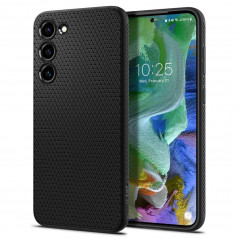 Samsung Galaxy S23 Plus 5G Hülle Spigen  Liquid Air Matt Schwarz