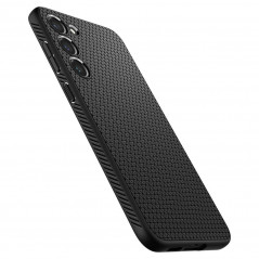 Samsung Galaxy S23 Plus 5G Hülle Spigen  Liquid Air Matt Schwarz