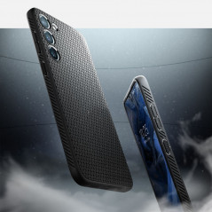 Samsung Galaxy S23 Plus 5G Hülle Spigen  Liquid Air Matt Schwarz