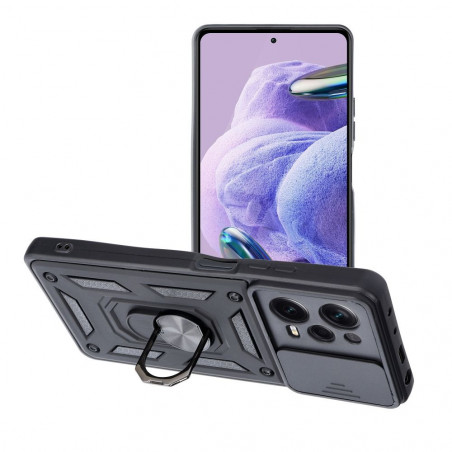 XIAOMI Redmi Note 12 Pro 5G Hülle Armor Schwarz