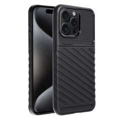 Apple iPhone 15 Pro Max Hülle THUNDER Schwarz