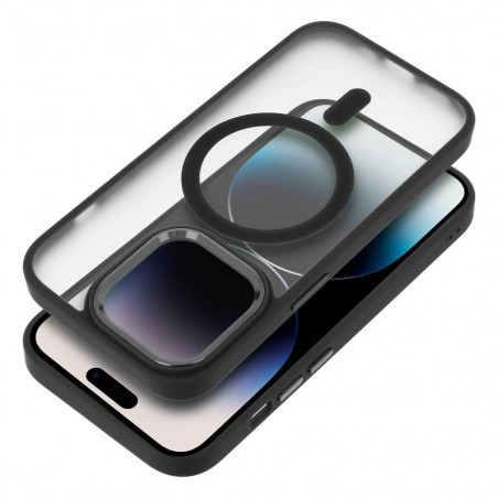 Apple iPhone 12 Pro Max Hülle Matte Mag Cove MagSAFE  Schwarz