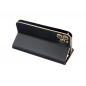 Apple iPhone 15 Plus Book Handytaschen LUNA Book Gold Elegant  Schwarz