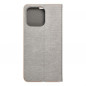 Apple iPhone 15 Pro Max Book Handytaschen LUNA Book Gold Elegant  Silber