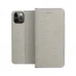 Apple iPhone 15 Pro Max Book Handytaschen LUNA Book Gold Elegant  Silber