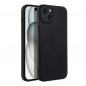 Apple iPhone 15 Plus Hülle Silicone Mag Cover MagSAFE  Schwarz