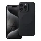 Apple iPhone 15 Pro Max Hülle Silicone Mag Cover MagSAFE  Schwarz