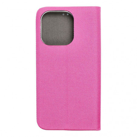 Apple iPhone 15 Pro Book Handytaschen Sensitive Book Hell-Pink