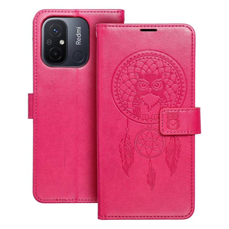 XIAOMI Redmi 12C Book Handytaschen MEZZO Book Traumfänger  Magenta