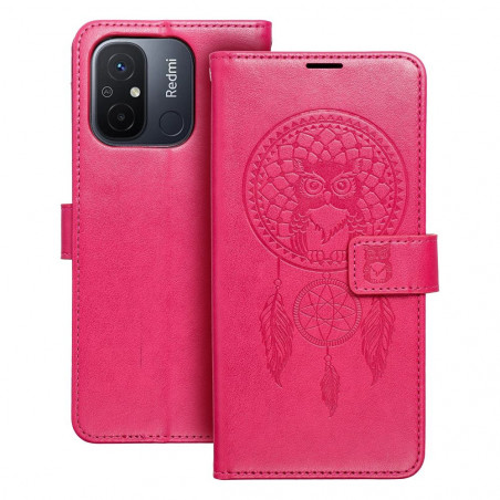 XIAOMI Redmi 12C Book Handytaschen MEZZO Book Traumfänger  Magenta