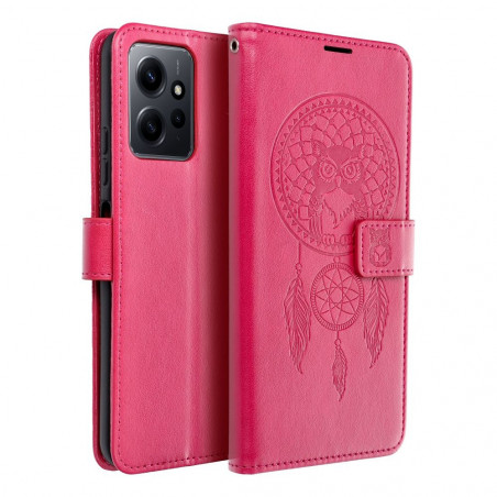 XIAOMI Redmi Note 12 4G Book Handytaschen MEZZO Book Traumfänger  Magenta
