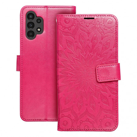 Samsung Galaxy A13 LTE Book Handytaschen MEZZO Book Mandala  Magenta