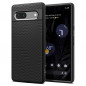 Google Pixel 7a Hülle Spigen  Liquid Air Matt Schwarz