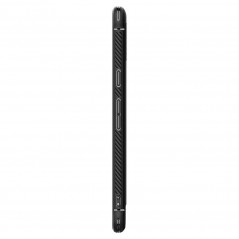 Google Pixel 7a Hülle Spigen Armor Kohlenstoff-Faser, Elegant  Schwarz