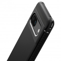 Google Pixel 7a Hülle Spigen Armor Kohlenstoff-Faser, Elegant  Schwarz
