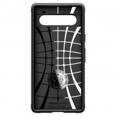 Google Pixel 7a Hülle Spigen Armor Kohlenstoff-Faser, Elegant  Schwarz