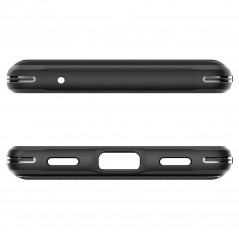 Google Pixel 7a Hülle Spigen Armor Kohlenstoff-Faser, Elegant  Schwarz
