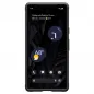Google Pixel 7a Hülle Spigen Rugged Armor Kohlenstoff-Faser, Elegant  Matt Schwarz