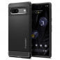 Google Pixel 7a Hülle Spigen Armor Kohlenstoff-Faser, Elegant  Schwarz