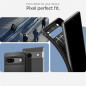 Google Pixel 7a Hülle Spigen Armor Kohlenstoff-Faser, Elegant  Schwarz