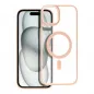Apple iPhone 15 Plus Hülle Matte Mag Cove MagSAFE  Rosa