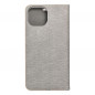Apple iPhone 15 Book Handytaschen LUNA Book Gold Elegant  Silber