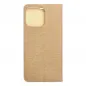 Apple iPhone 15 Pro Max Book Handytaschen LUNA Book Gold Elegant  Gold