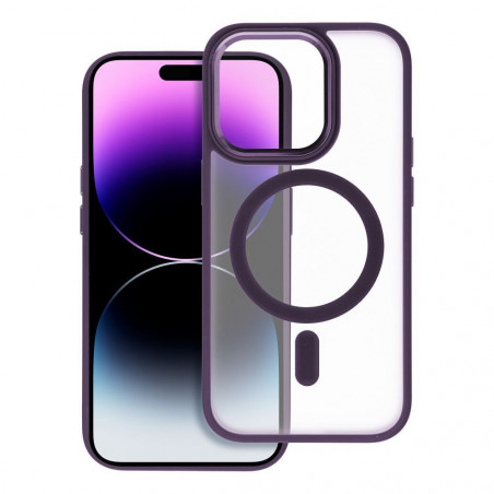 Apple iPhone 13 Pro Max Hülle Matte Mag Cove MagSAFE  Lila (Purple)