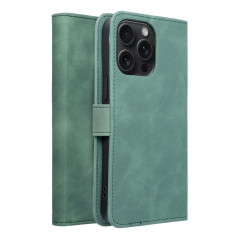 Apple iPhone 15 Pro Max Book Handytaschen TENDER Book Grün