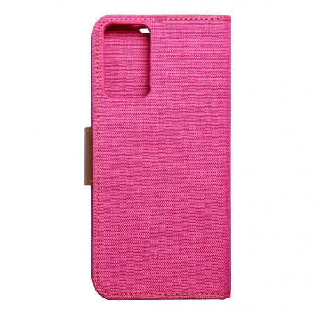 XIAOMI Redmi Note 12s Book Handytaschen CANVAS Book Rosa