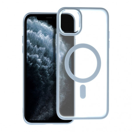 Apple iPhone XS Max Hülle Matte Mag Cove MagSAFE  Blau