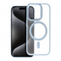 Apple iPhone 15 Pro Hülle Matte Mag Cove MagSAFE  Blau