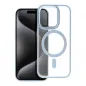Apple iPhone 15 Pro Hülle Matte Mag Cove MagSAFE  Blau