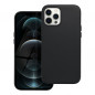Apple iPhone 12 Pro Max Hülle Leather Mag Cover Elegant  MagSAFE  Schwarz