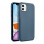 Apple iPhone 11 Hülle Leather Mag Cover Elegant  MagSAFE  Indigoblau