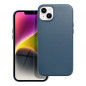 Apple iPhone 14 Plus Hülle Leather Mag Cover Elegant  MagSAFE  Indigoblau